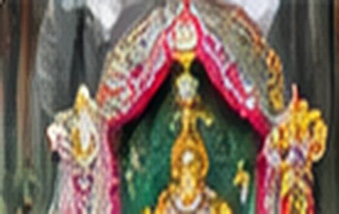 बाँके बिहारी जी का प्रतीकात्मक चित्र